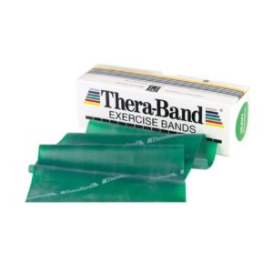 Theraband 5,5 m - zelený ,latexový cvičebný pás