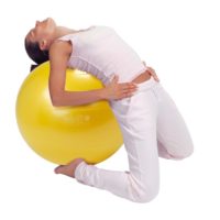 Fitball - fitlopta gymnic classic 75 cm žltý