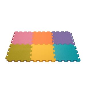 PENOVÝ KOBEREC fialová zelená 29x29x1,2 cm