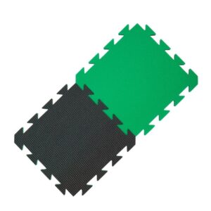 PENOVÝ KOBEREC sv.zelená čierna 29x29x1,2 cm