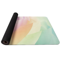 Yoga mat prírodná guma, vzor P, 4 mm, dúhová - AEROBIC.sk Yoga mat prírodná guma, vzor P, 4 mm, dúhová