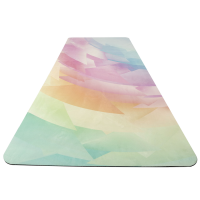 Yoga mat prírodná guma, vzor P, 4 mm, dúhová - AEROBIC.sk Yoga mat prírodná guma, vzor P, 4 mm, dúhová