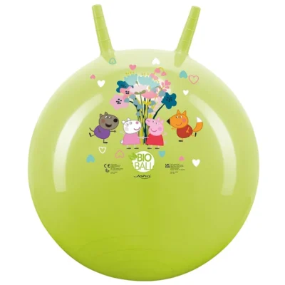 Skákacia lopta s úchytmi Peppa Pig