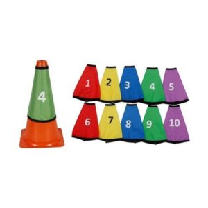 Návleky na kužele - číslice 1-10
