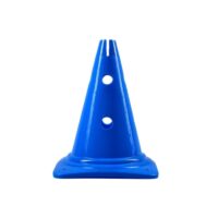 Kužel Juve PE - 30 cm s horným otvorom modrý