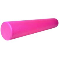 Pilates masážny valec 90x15 cm ružový