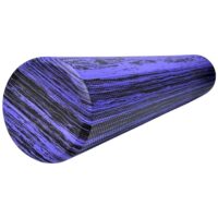 Pilates masážny valec 90x15cm fialovo čierny