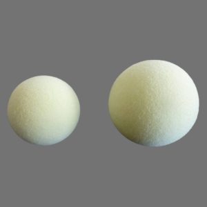 Molitanová loptička - míčkovanie M2 - 2 cm