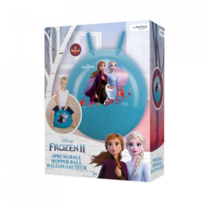 Skákacia lopta hopsadlo s úchytmi Disney Frozen