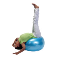 BODY BALL 65 cm modrý - AEROBIC.sk BODY BALL 65 cm modrý