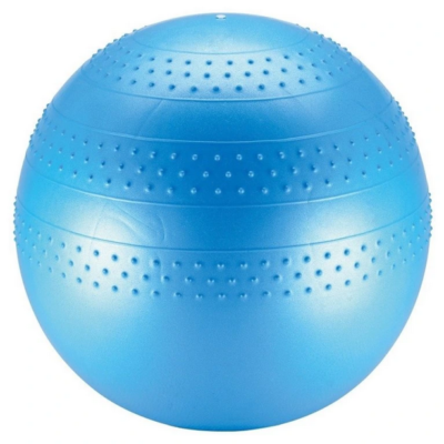 Fitlopta masážna 65cm Anti-burst – balančná lopta pre domáci tréning, posilňovanie a rehabilitáciu