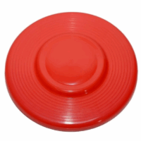 Frisbee - Lietajúci tanier 22 cm červený