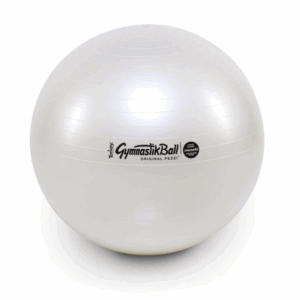 Fitlopta GymnastikBall MAXAFE 65 cm - biela perleť