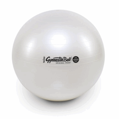 GymnastikBall MAXAFE 65 cm - biela perleť - AEROBIC.sk Fitlopta GymnastikBall MAXAFE 65 cm - biela perleť