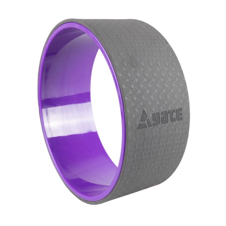 Kruh na jogu - fialový_čierny (1) - AEROBIC.sk Kruh na jogu - fialový_čierny