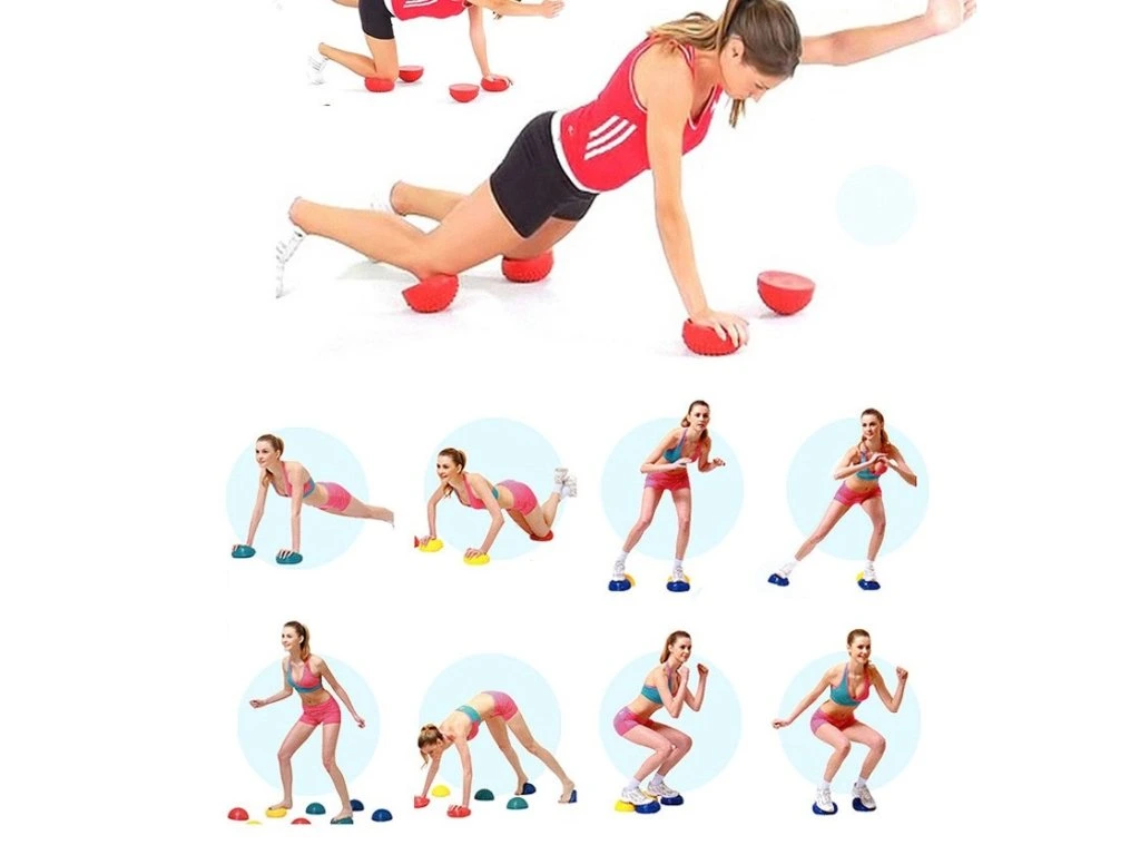 Masážna balančná podložka - kopula cviky - AEROBIC.sk Masážna balančná podložka - kopula cviky