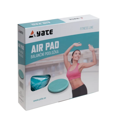 YATE AIR PAD – tyrkysová masážna podložka na balančné cvičenia